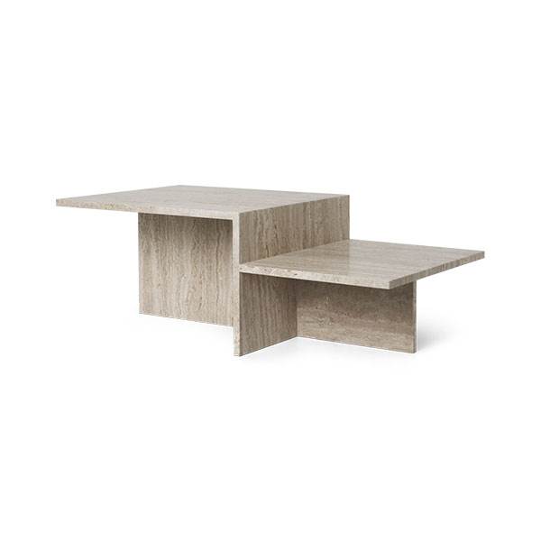 Ferm Living Distinct Coffee Table Travertine - Ferm Living Pendel  - 5704723104766